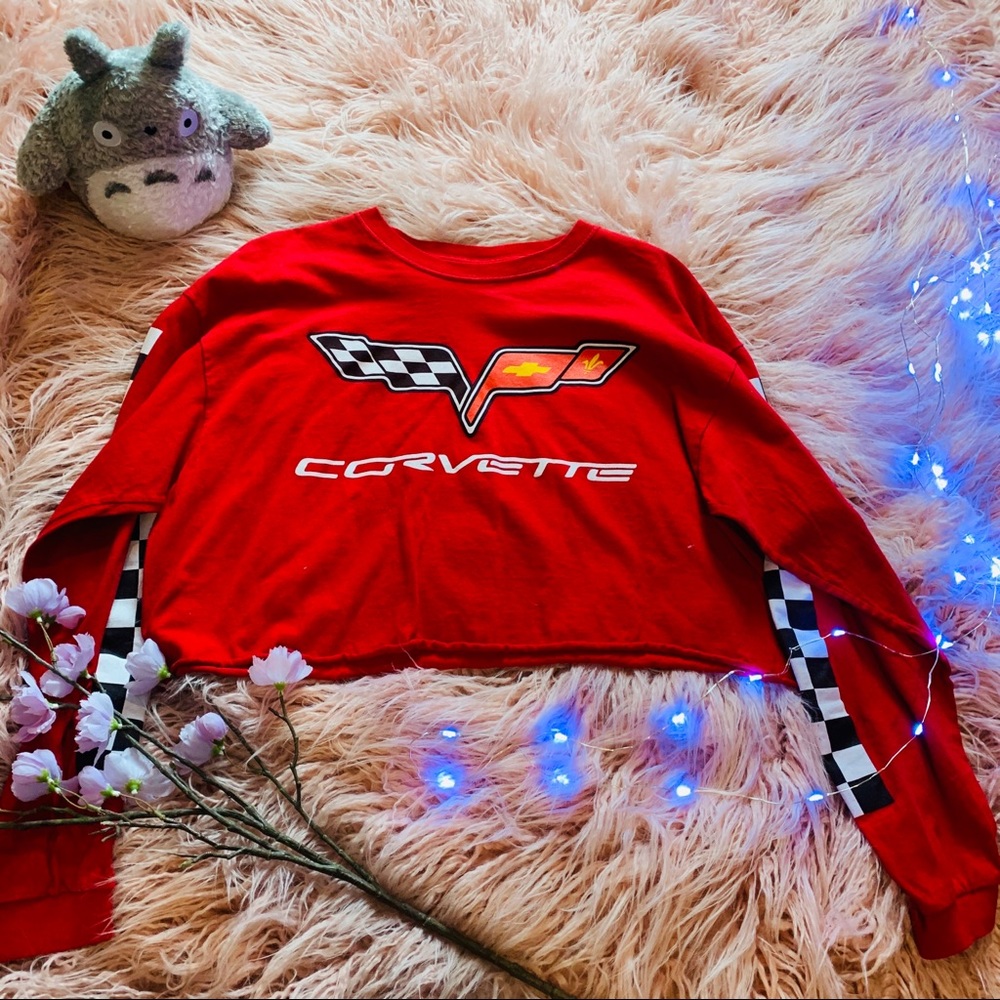 Chemistry Corvette Long Sleeve Crop Top